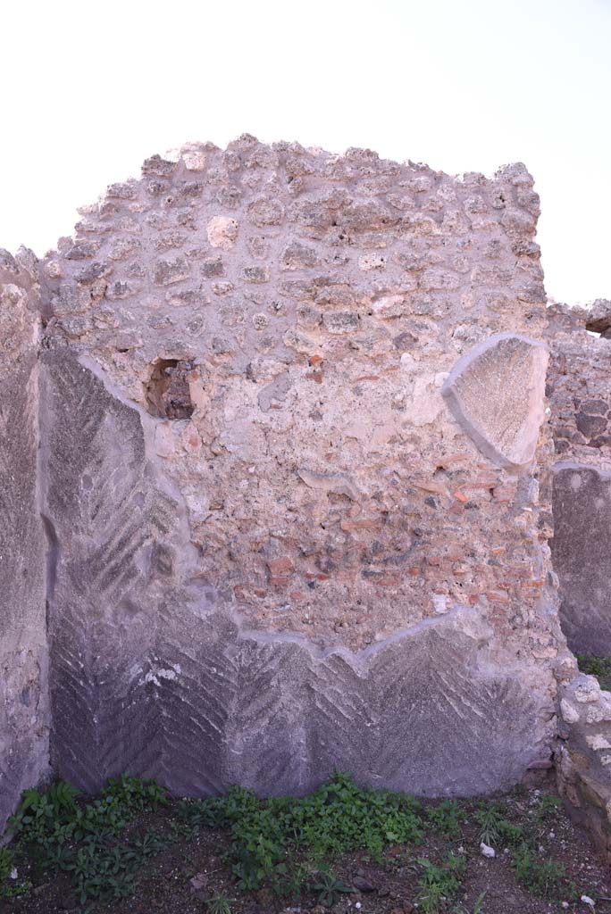 I.4.22 Pompeii. October 2019. Room m, looking towards west wall.
Foto Tobias Busen, ERC Grant 681269 DCOR.

