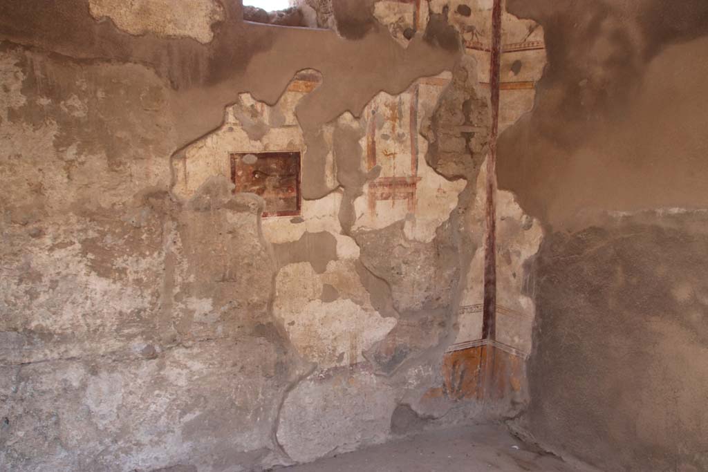I.7.11 Pompeii. September 2021. Looking towards east wall with central painting. Photo courtesy of Klaus Heese.