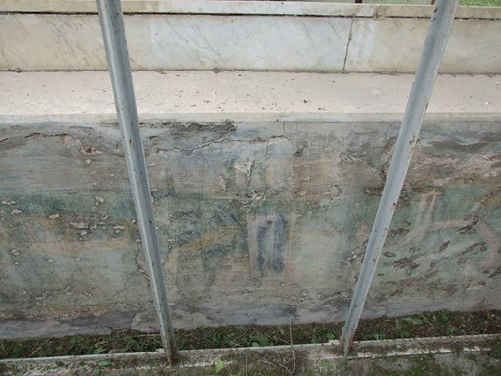 I.7.12 Pompeii. December 2006. Painted panel on inside of east side of summer triclinium.