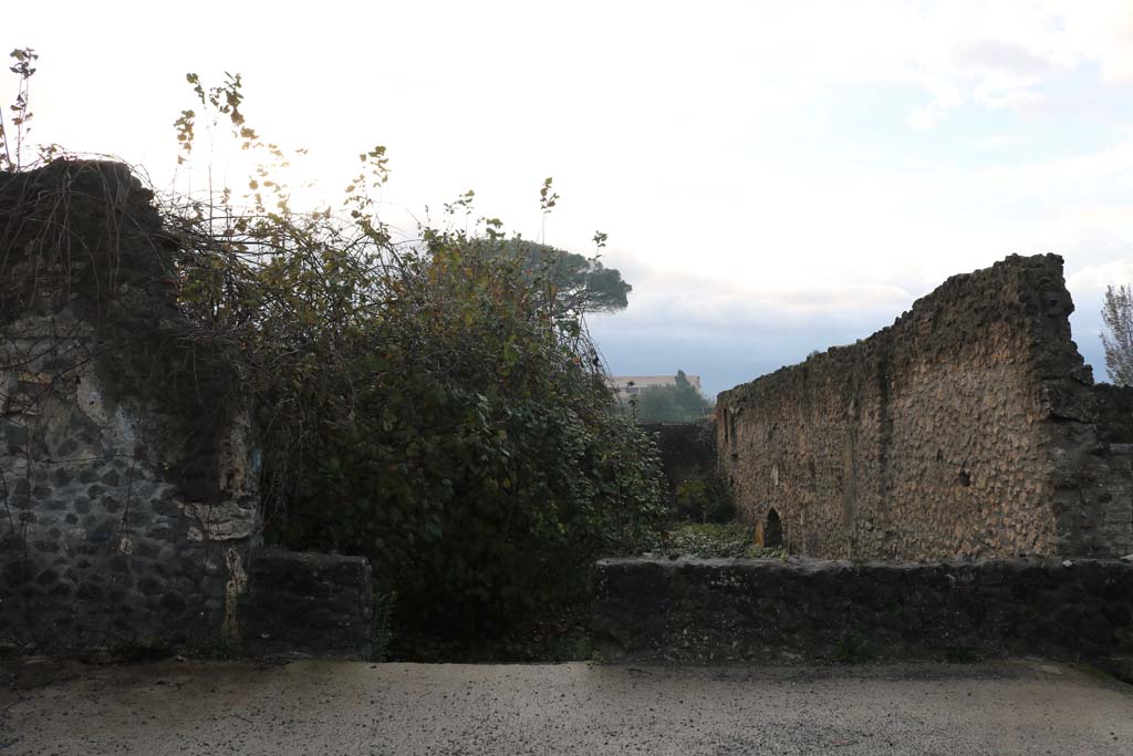 I.21.3 Pompeii. December 2018. Looking south to entrance on Via della Palestra. Photo courtesy of Aude Durand.