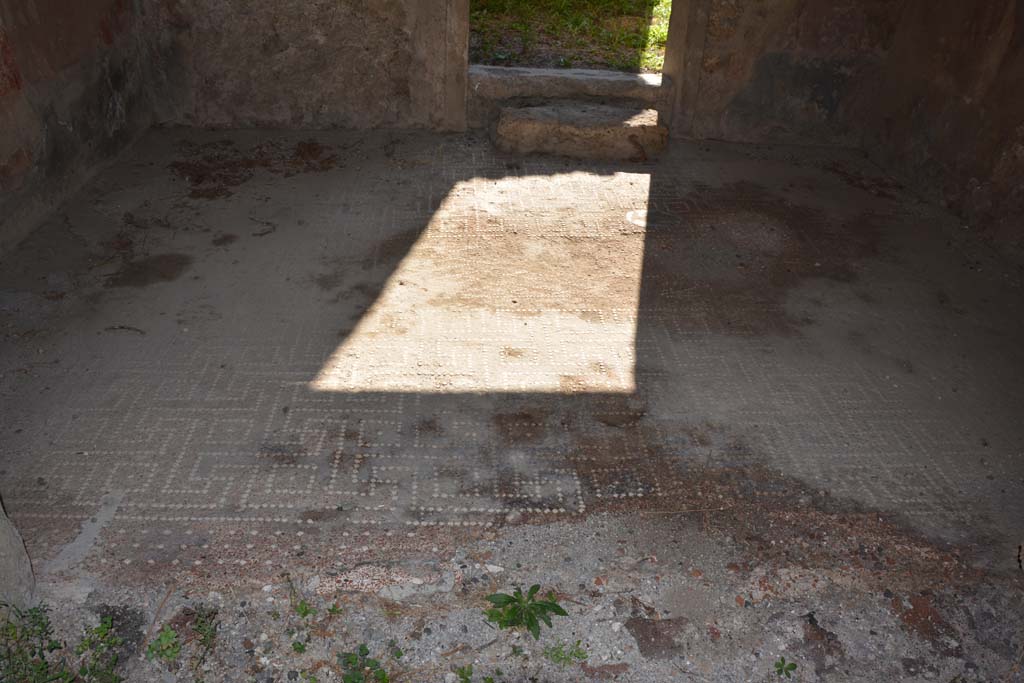 V.2.h Pompeii. October 2019. Tablinum ‘f’, looking south across flooring.
Foto Annette Haug, ERC Grant 681269 DÉCOR.
