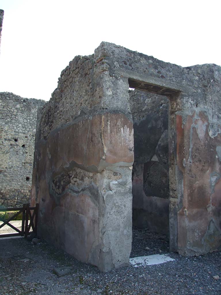 VI.7.6 Pompeii. March 2009. Doorway to room 2.