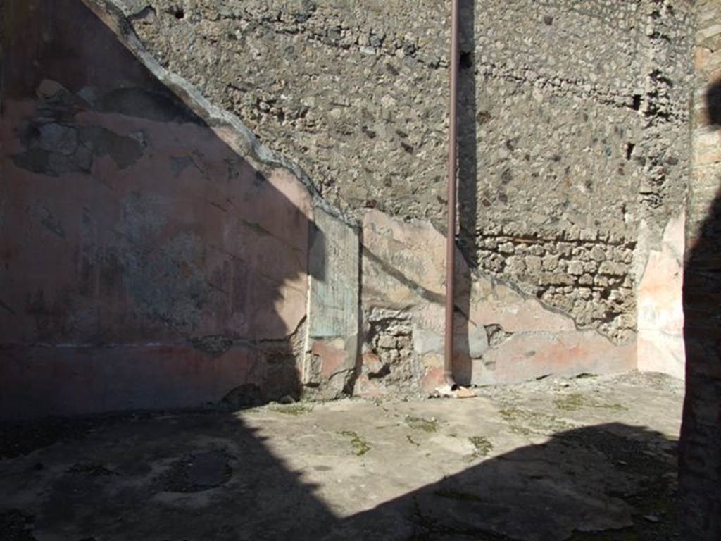 VI.8.22 Pompeii.  March 2009.  Triclinium.  Room 12.  Triclinium.  North wall.