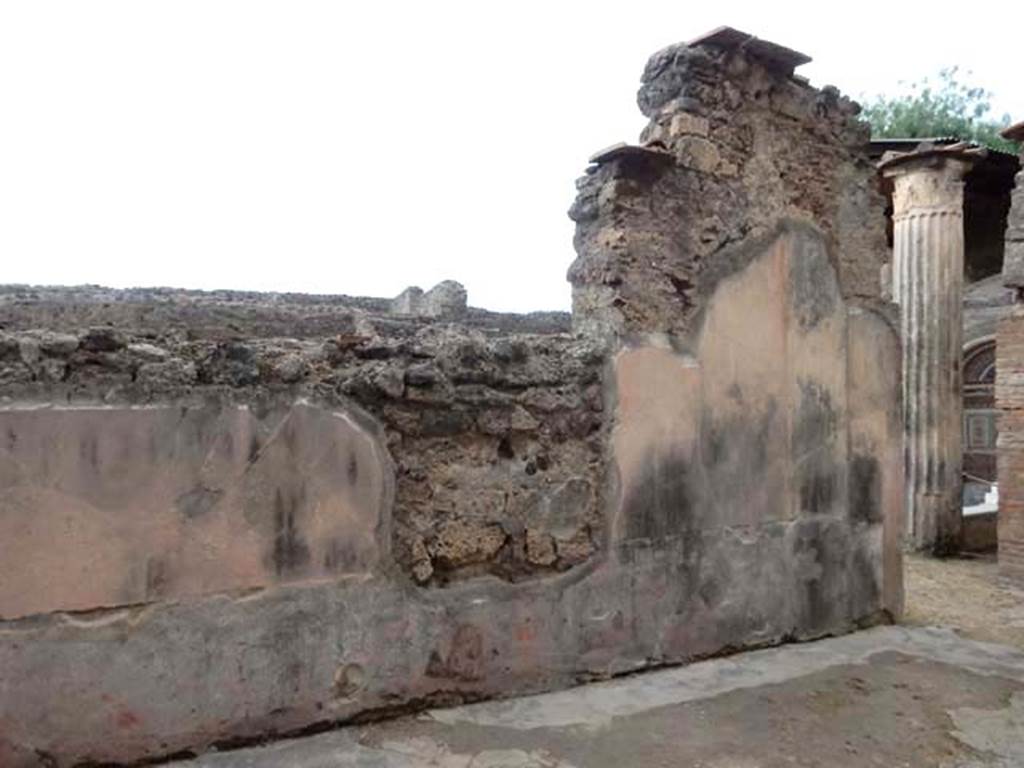 VI.8.22 Pompeii. May 2017. Triclinium, looking towards south wall. Photo courtesy of Buzz Ferebee.
