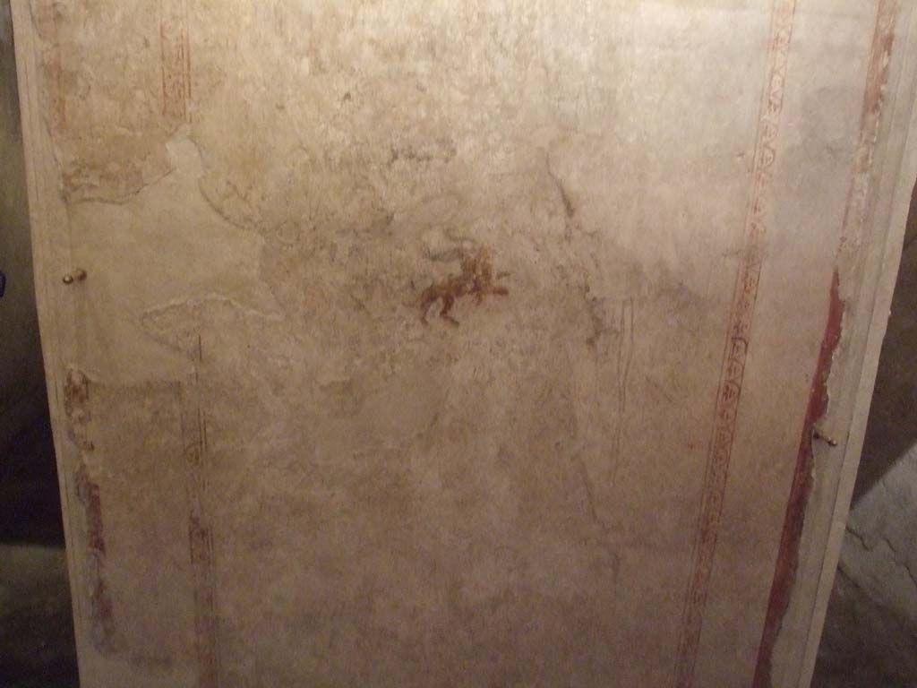 VII.12.18 Pompeii. December 2006. Painted wall plaster.