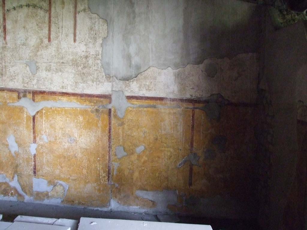 VII.16.a Pompeii. December 2006. Corridor A, south wall.
