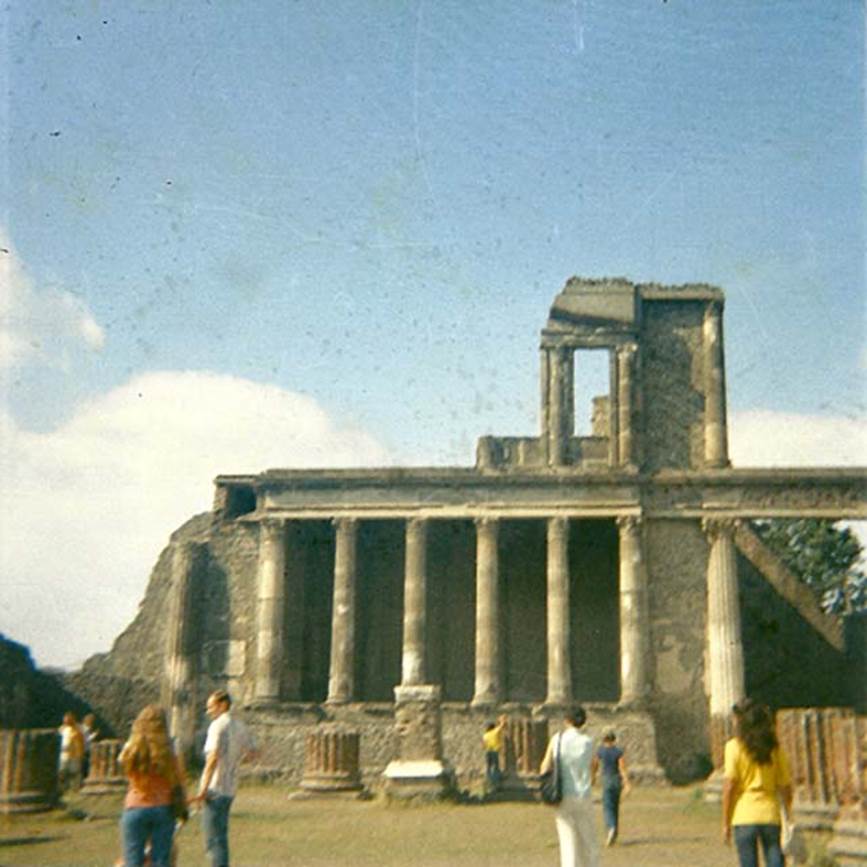 VIII.1 Pompeii. 1978. Looking towards west end of Basilica. Photo courtesy of Roberta Falanelli.