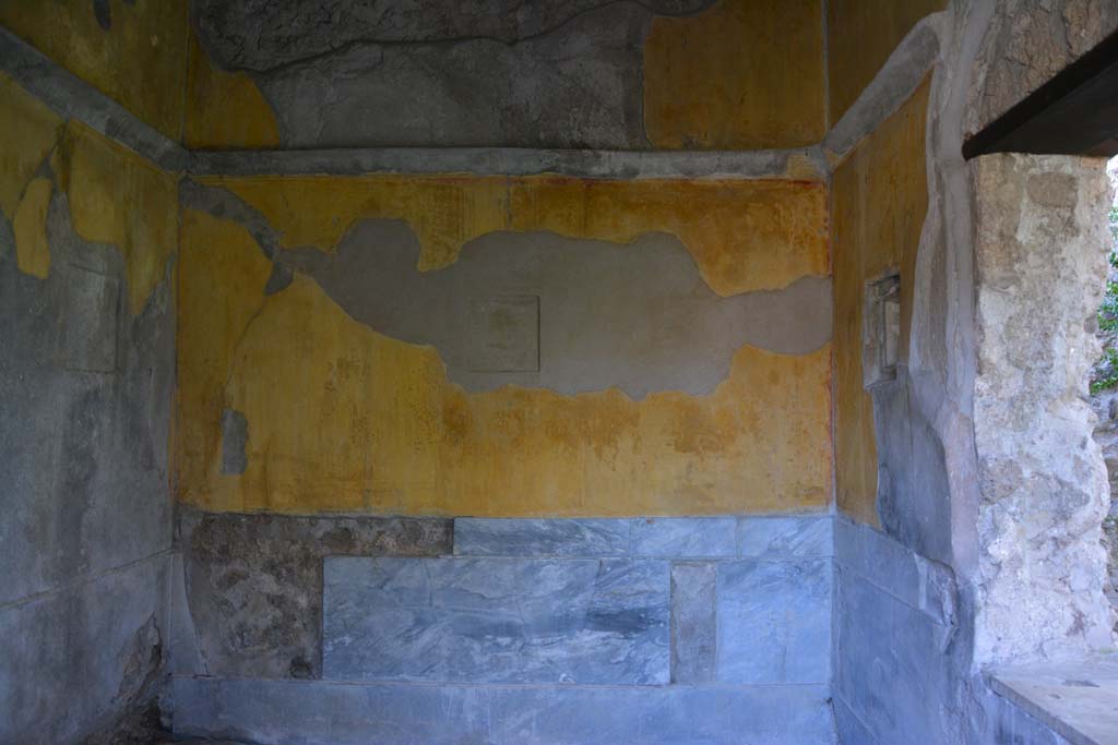 VIII.3.14 Pompeii. March 2019. Looking towards west wall of cubiculum.
Foto Annette Haug, ERC Grant 681269 DÉCOR.

