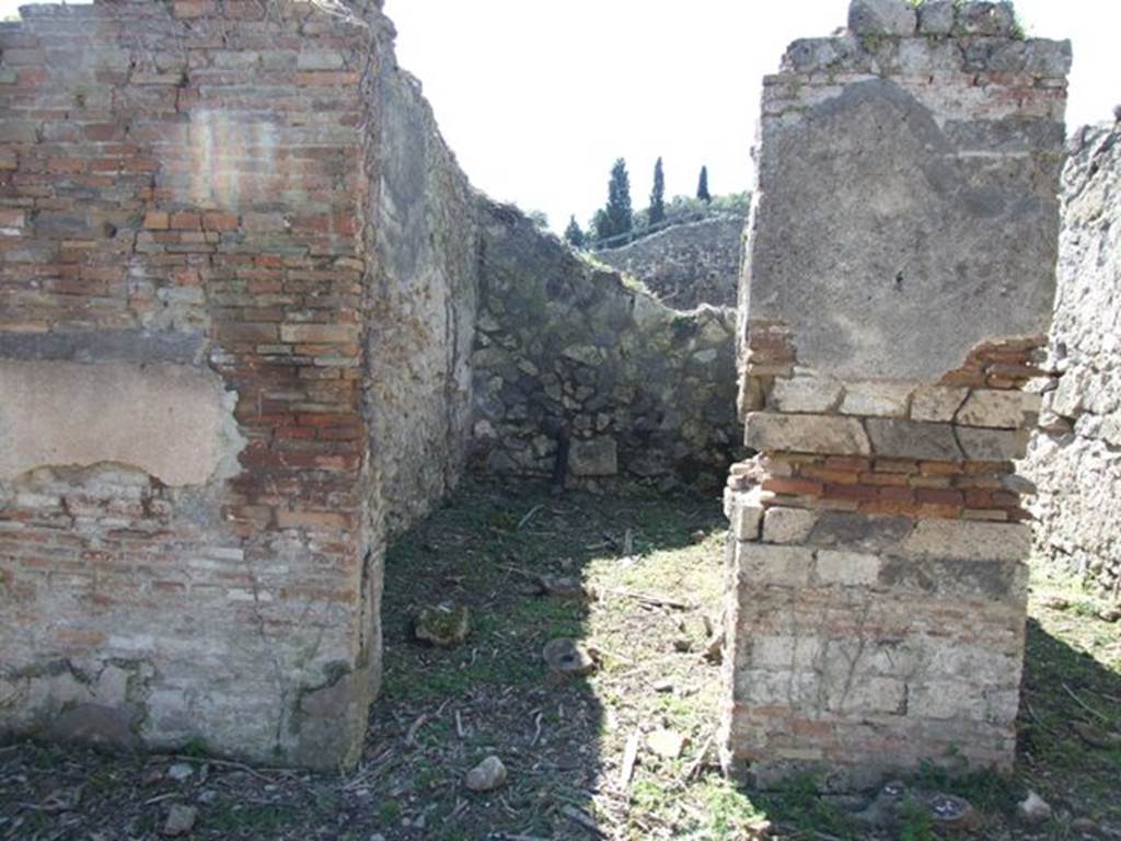 I.2.15 Pompeii. March 2009. Room on west side of Atrium.
