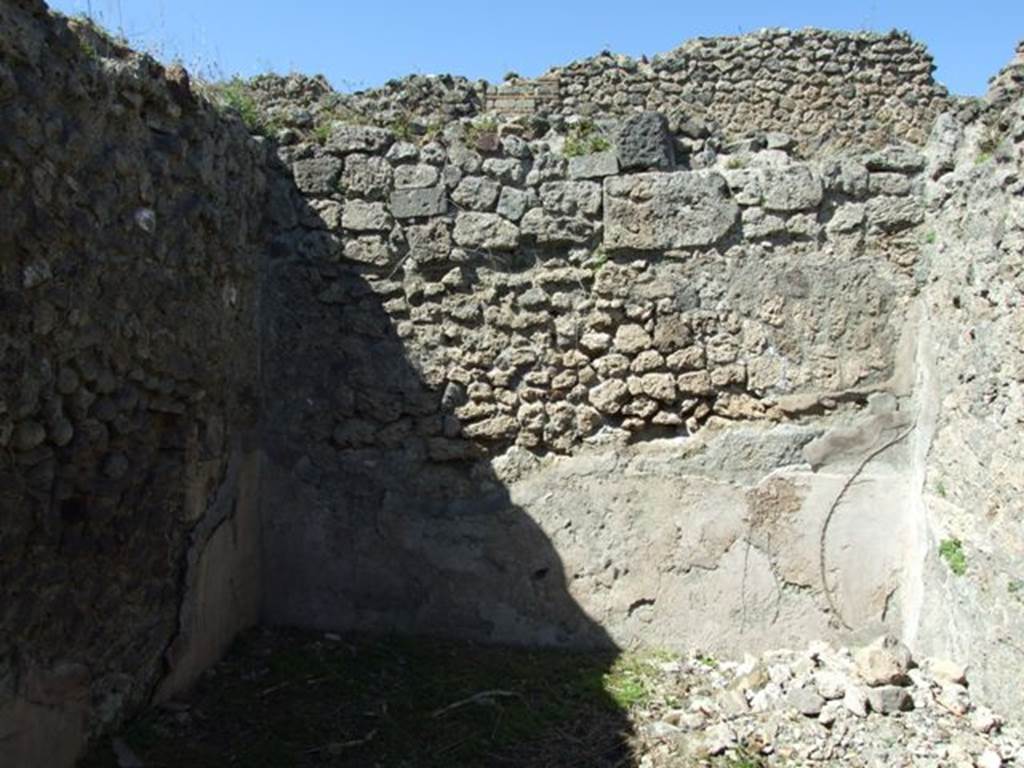 I.2.16 Pompeii.  March 2009.  Room 8. North wall.
