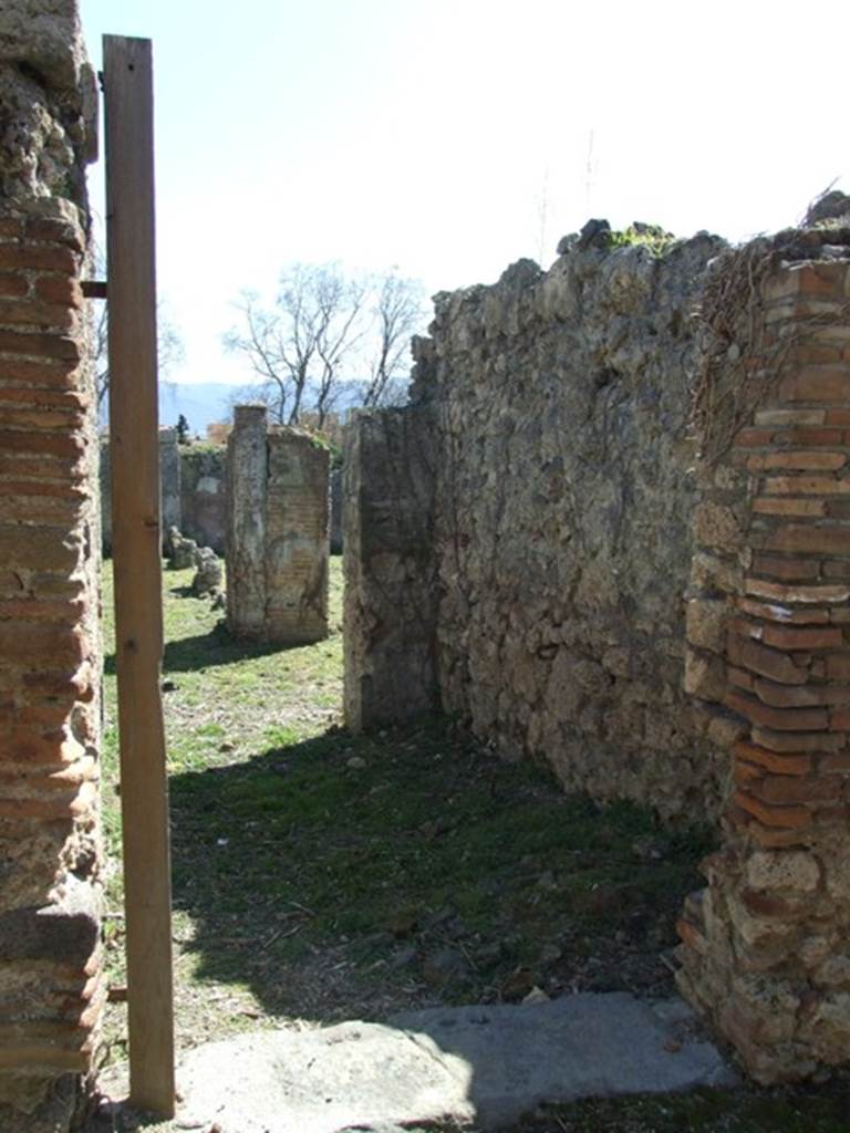 I.2.16 Pompeii.  March 2009. Entrance.