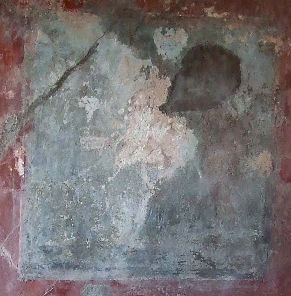 I.3.25 Pompeii. December 2006. East wall of cubiculum with remains of wall painting of Perseus rescuing Andromeda?
See Schefold, K., 1962. Vergessenes Pompeji. Bern: Francke. (T: 168,2).
