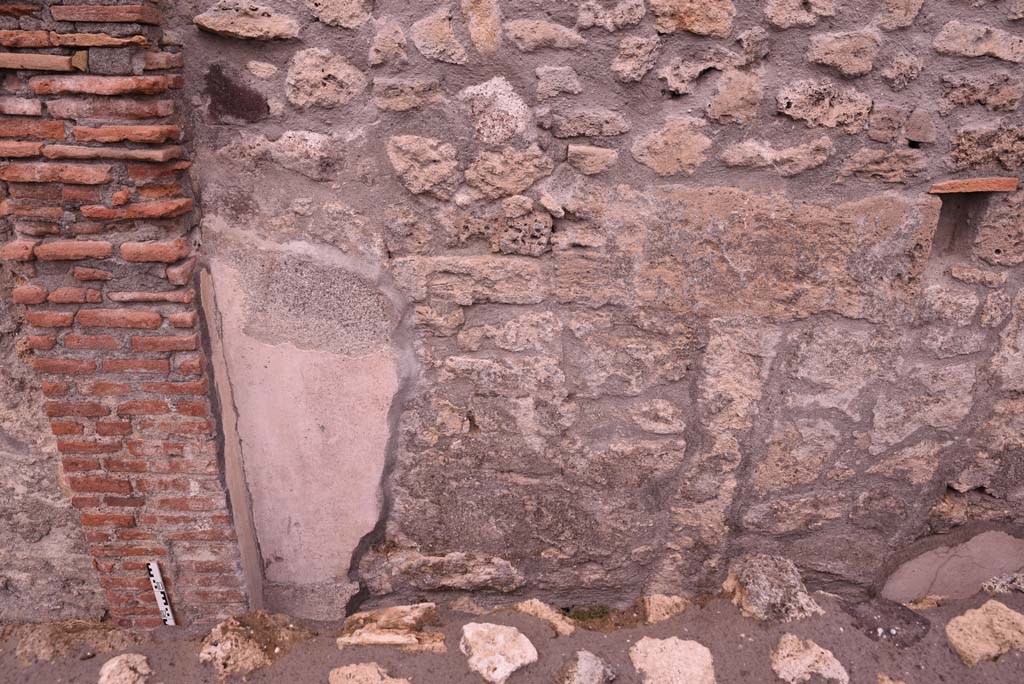 I.4.2 Pompeii. October 2019. Detail of north wall of corridor.
Foto Tobias Busen, ERC Grant 681269 D�COR.
