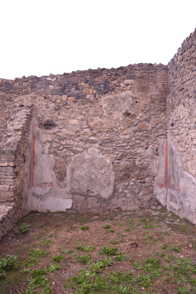 I.4.2 Pompeii. October 2019. Looking towards north wall of triclinium.
Foto Tobias Busen, ERC Grant 681269 D�COR.

