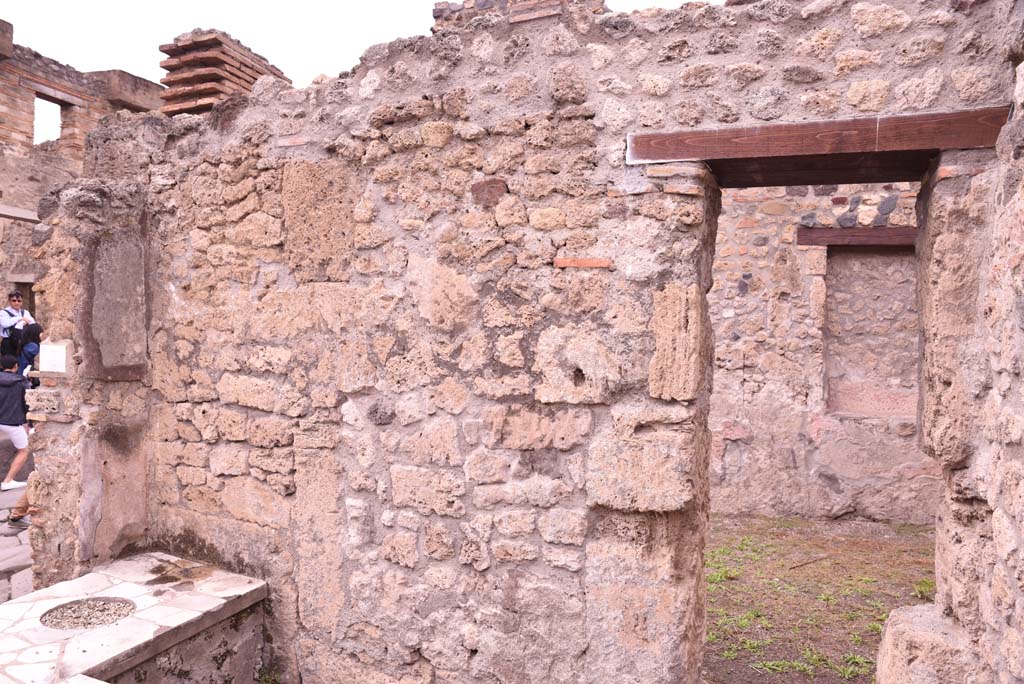 I.4.3 Pompeii. October 2019. Looking towards north wall of bar-room.
Foto Tobias Busen, ERC Grant 681269 D�COR.
