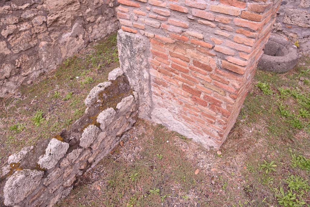 I.4.9 Pompeii. October 2019. Tablinum h, north-east corner. 
Foto Tobias Busen, ERC Grant 681269 D�COR.
