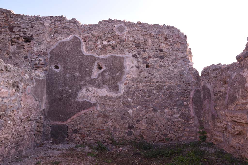 I.4.11 Pompeii. October 2019. East wall of garden area.
Foto Tobias Busen, ERC Grant 681269 DÉCOR.
