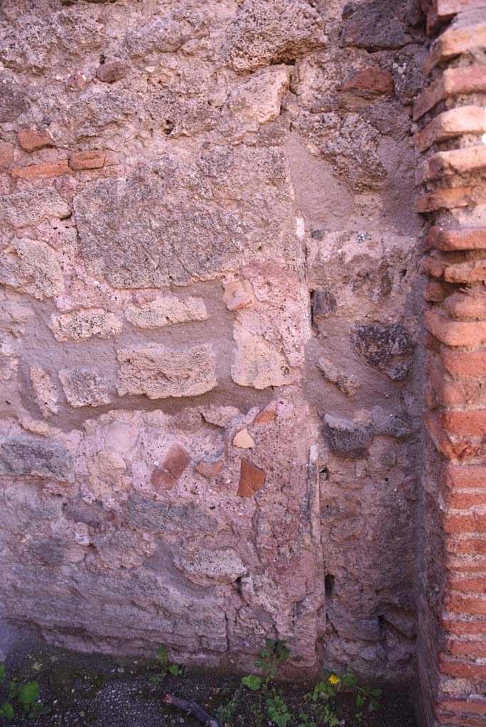 I.4.14 Pompeii. October 2019. Detail from south wall in south-east corner.
Foto Tobias Busen, ERC Grant 681269 D�COR.
