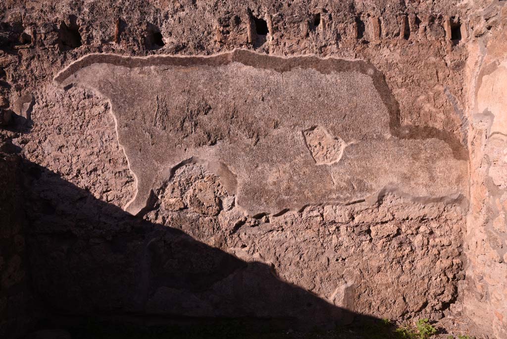 I.4.19 Pompeii. October 2019. Looking towards west wall.
Foto Tobias Busen, ERC Grant 681269 D�COR.

