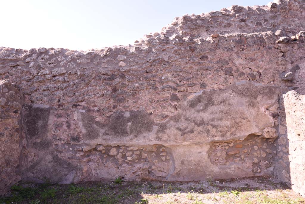 I.4.22 Pompeii. October 2019. West wall of room �d�.
Foto Tobias Busen, ERC Grant 681269 D�COR.
