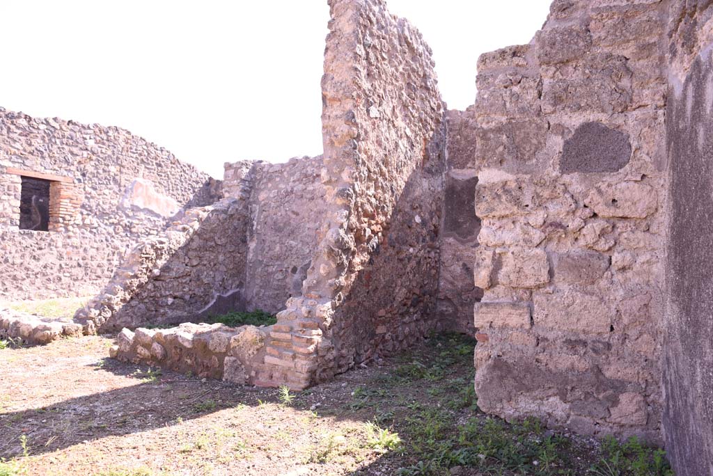 I.4.22 Pompeii. October 2019. Looking towards rooms �m� and �n� from room �e�.
Foto Tobias Busen, ERC Grant 681269 D�COR.

