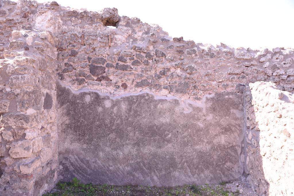 I.4.22 Pompeii. October 2019. West wall of room �e�.
Foto Tobias Busen, ERC Grant 681269 D�COR.

