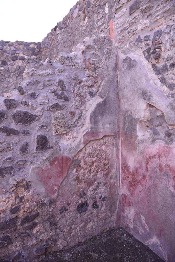 I.4.23 Pompeii. October 2019. South-east corner of rear room.
Foto Tobias Busen, ERC Grant 681269 D�COR.
