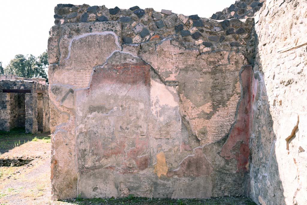 I.4.25/1.4.5 Pompeii. October 2019. North ala 13, detail from west wall.
Foto Tobias Busen, ERC Grant 681269 DÉCOR.