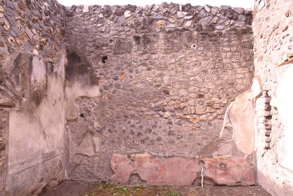 I.4.25 Pompeii. September 2019. Room 50, west wall. 
Foto Tobias Busen, ERC Grant 681269 D�COR
