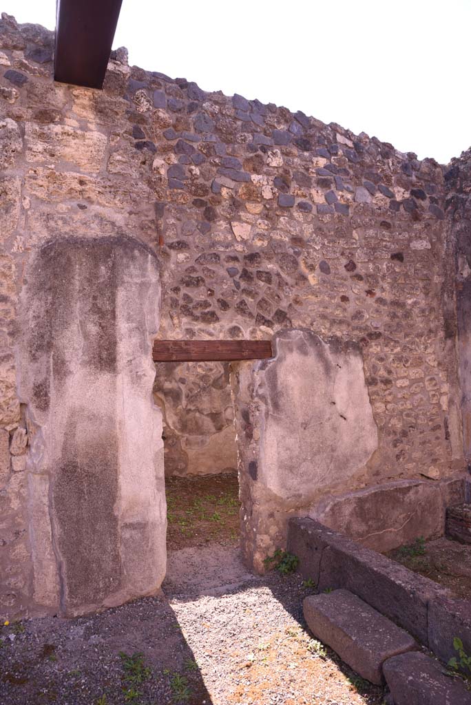 I.4.25 Pompeii. October 2019. Room 51, with doorway in south wall into room 52. 
Foto Tobias Busen, ERC Grant 681269 D�COR
