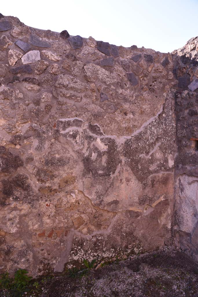 I.4.25 Pompeii. October 2019. Room 37, west end of south wall.
Foto Tobias Busen, ERC Grant 681269 D�COR.
