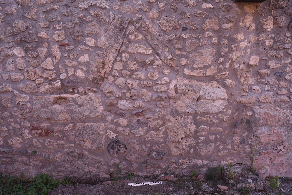 I.4.25/I.4.5 Pompeii. October 2019. Tepidarium 40, detail from west wall.
Foto Tobias Busen, ERC Grant 681269 D�COR.
