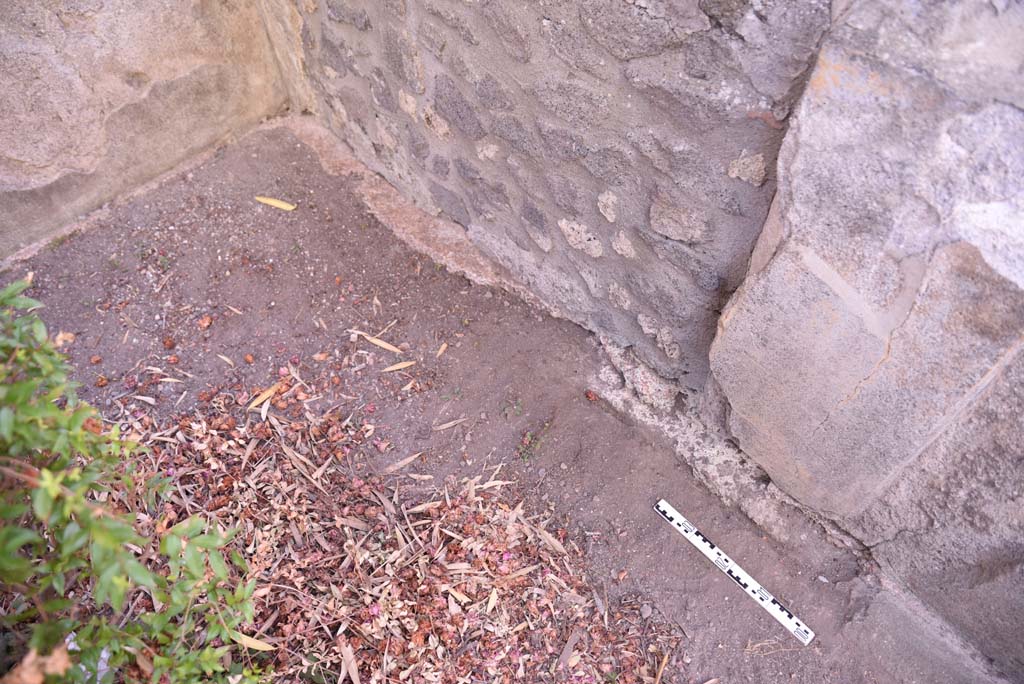 I.4.25 Pompeii. September 2020. Upper Peristyle 56, looking north-west along south wall with window.
Foto Tobias Busen, ERC Grant 681269 DÉCOR.