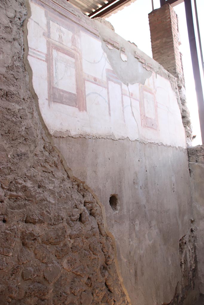 I.6.4 Pompeii. October 2022. Room 6, looking east along north wall. Photo courtesy of Klaus Heese.