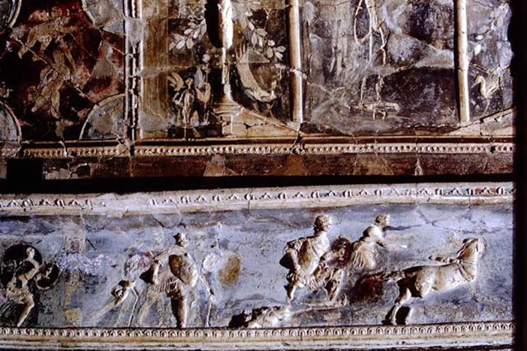 I.6.4 Pompeii, 1968. South end of west side. Photo by Stanley A. Jashemski.
Source: The Wilhelmina and Stanley A. Jashemski archive in the University of Maryland Library, Special Collections (See collection page) and made available under the Creative Commons Attribution-Non Commercial License v.4. See Licence and use details.
J68f0586