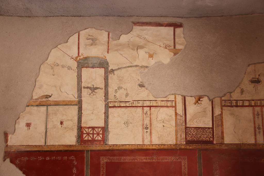 I.6.7 Pompeii. September 2019. West wall, south end. Photo courtesy of Klaus Heese.