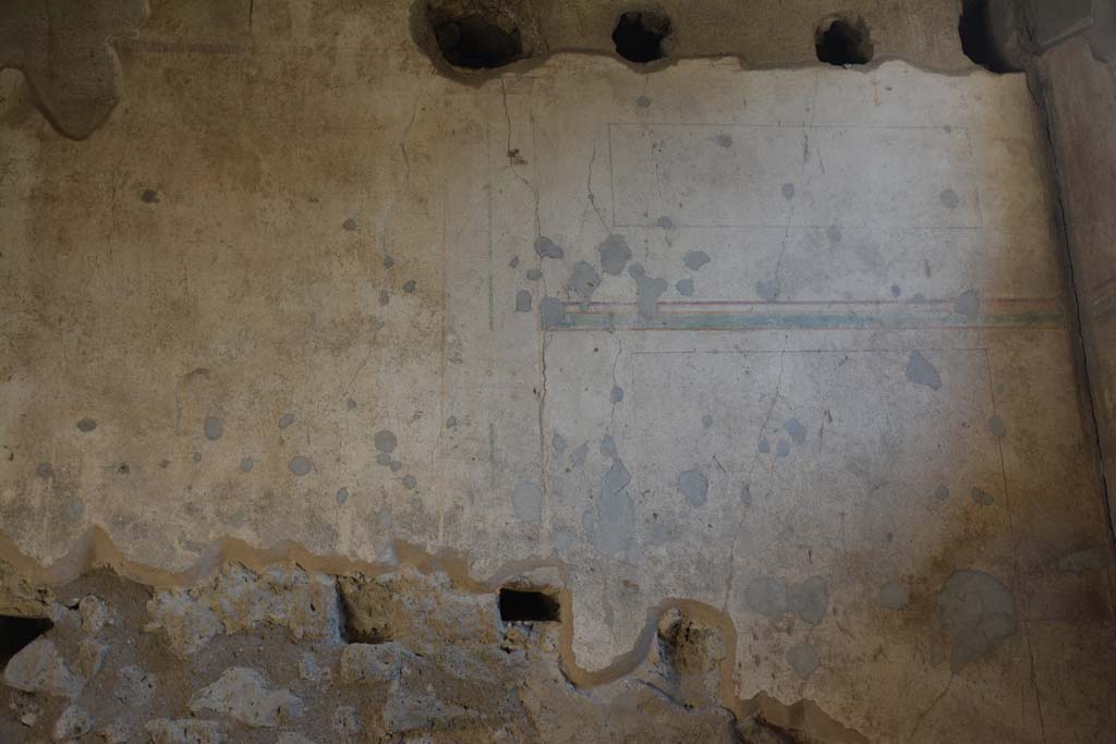 I.6.15 Pompeii. October 2019. Room 1, upper east wall in south-east corner.
Foto Annette Haug, ERC Grant 681269 DÉCOR