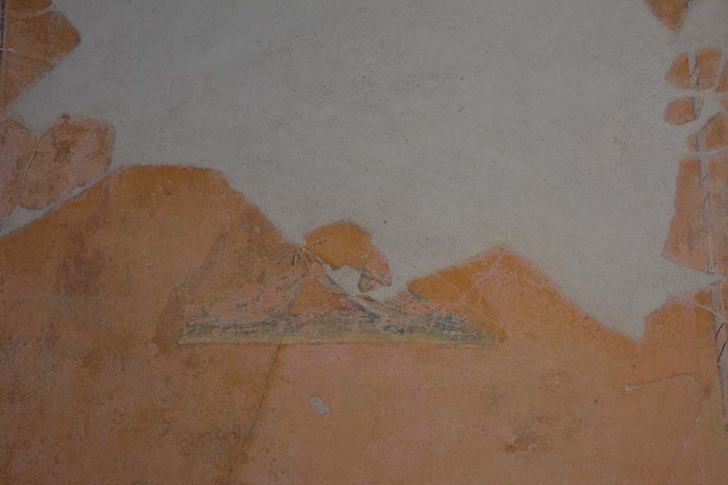 I.7.1 Pompeii. October 2019. Detail of painted fishes from yellow panel on east wall of atrium, in north-east corner.
Foto Annette Haug, ERC Grant 681269 D�COR.
