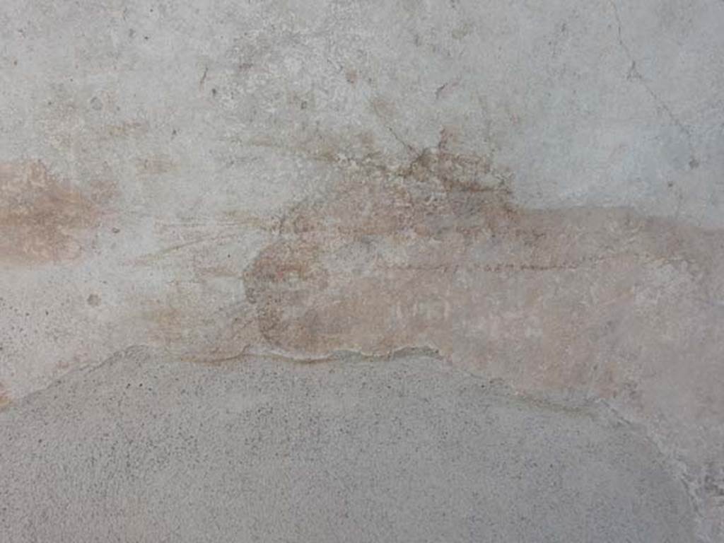 I.7.12 Pompeii. May 2017. Detail of lion in south-west corner. Photo courtesy of Buzz Ferebee.