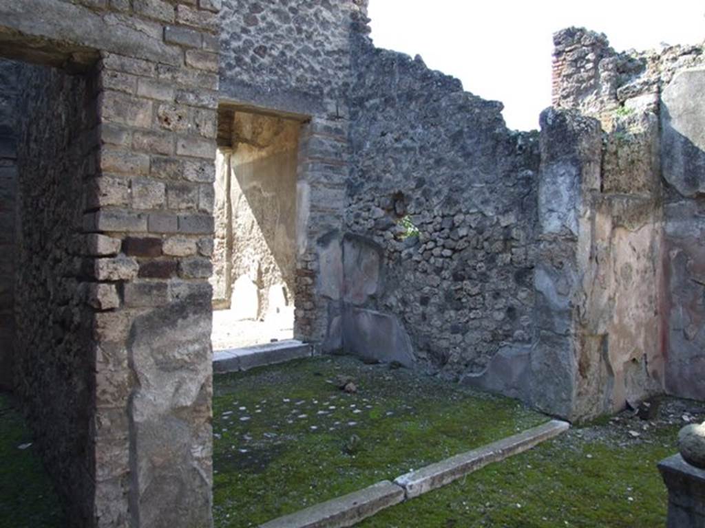 I.8.9 Pompeii.  March 2009. Room 5. Tablinum.   Looking south.