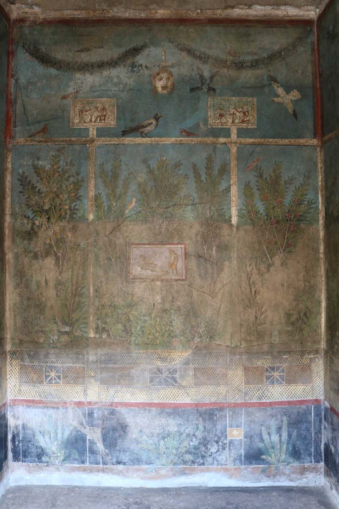 I.9.5 Pompeii. December 2018.
Room 5, cubiculum. Looking towards east wall. Photo courtesy of Aude Durand.