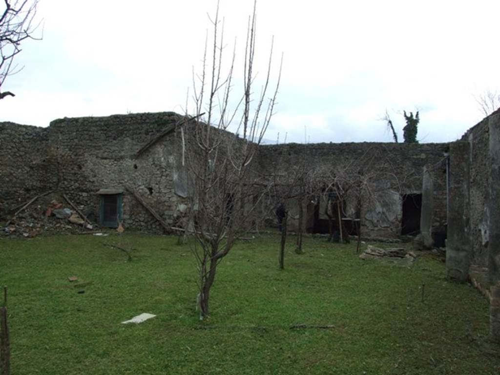 I.9.14 Pompeii. March 2009.  Room 1. Upper garden area.  Looking south east.