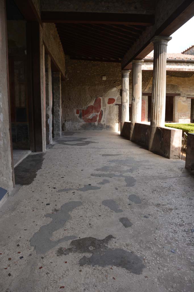 I.10.4 Pompeii. September 2019. Looking east along north portico.
Foto Annette Haug, ERC Grant 681269 DÉCOR.

