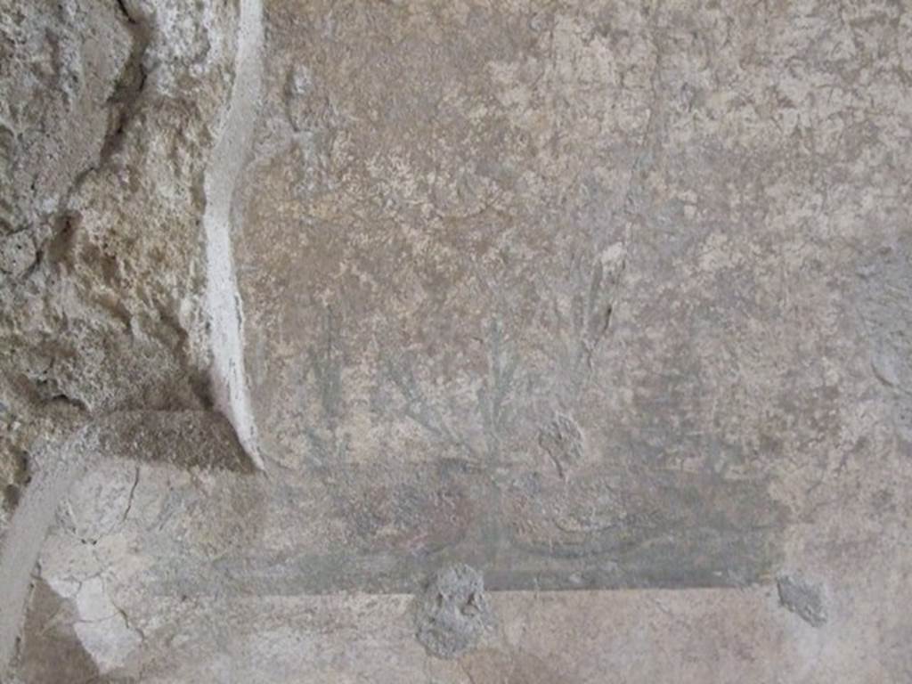 I.10.11 Pompeii. March 2009. Room 7, painting of a duck from south end of east wall of cubiculum.  See Bragantini, de Vos, Badoni, 1981. Pitture e Pavimenti di Pompei, Parte 1. Rome: ICCD.  (p.142).
