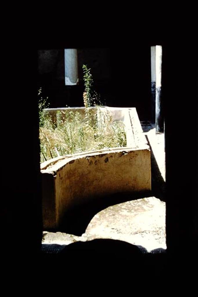 I.10.11 Pompeii. 1959. Room 10, looking west along north side of peristyle. Photo by Stanley A. Jashemski.
Source: The Wilhelmina and Stanley A. Jashemski archive in the University of Maryland Library, Special Collections (See collection page) and made available under the Creative Commons Attribution-Non Commercial License v.4. See Licence and use details.
J59f0125
