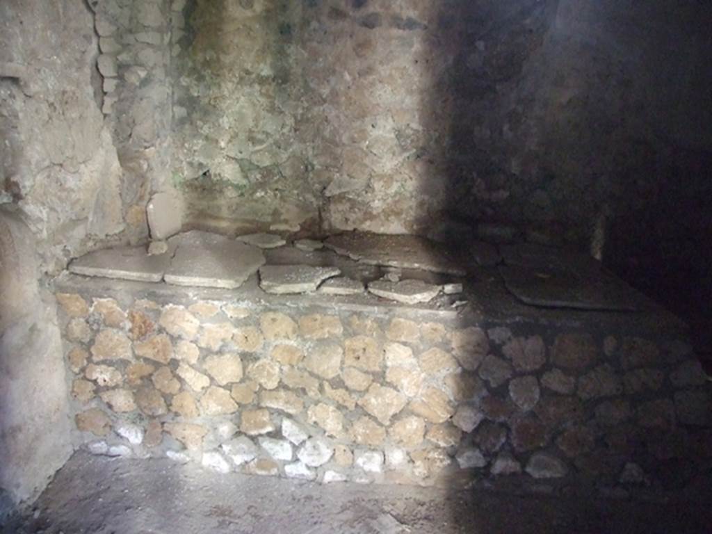 I.10.11 Pompeii.  March 2009.  Room 15.  Kitchen.  Hearth.