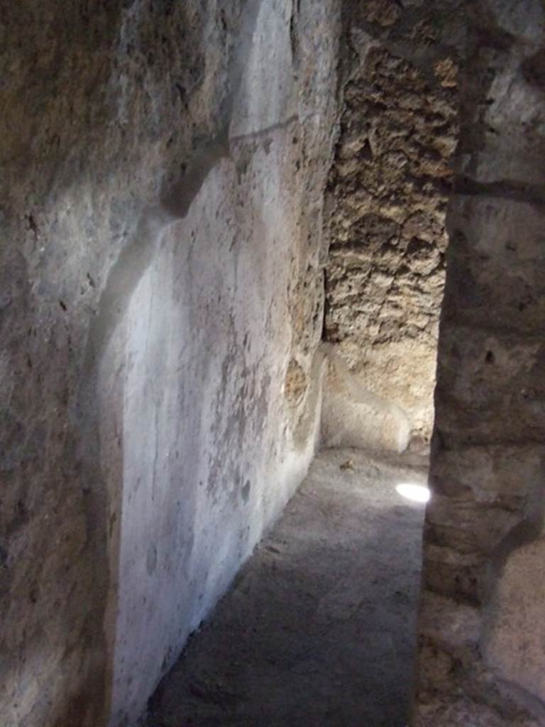 I.10.11 Pompeii. March 2009. Room 15, doorway to room 16 in east wall of kitchen.