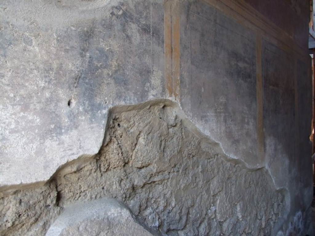 I.10.11 Pompeii.  March 2009.  Room 1.  Fauces.  North wall.