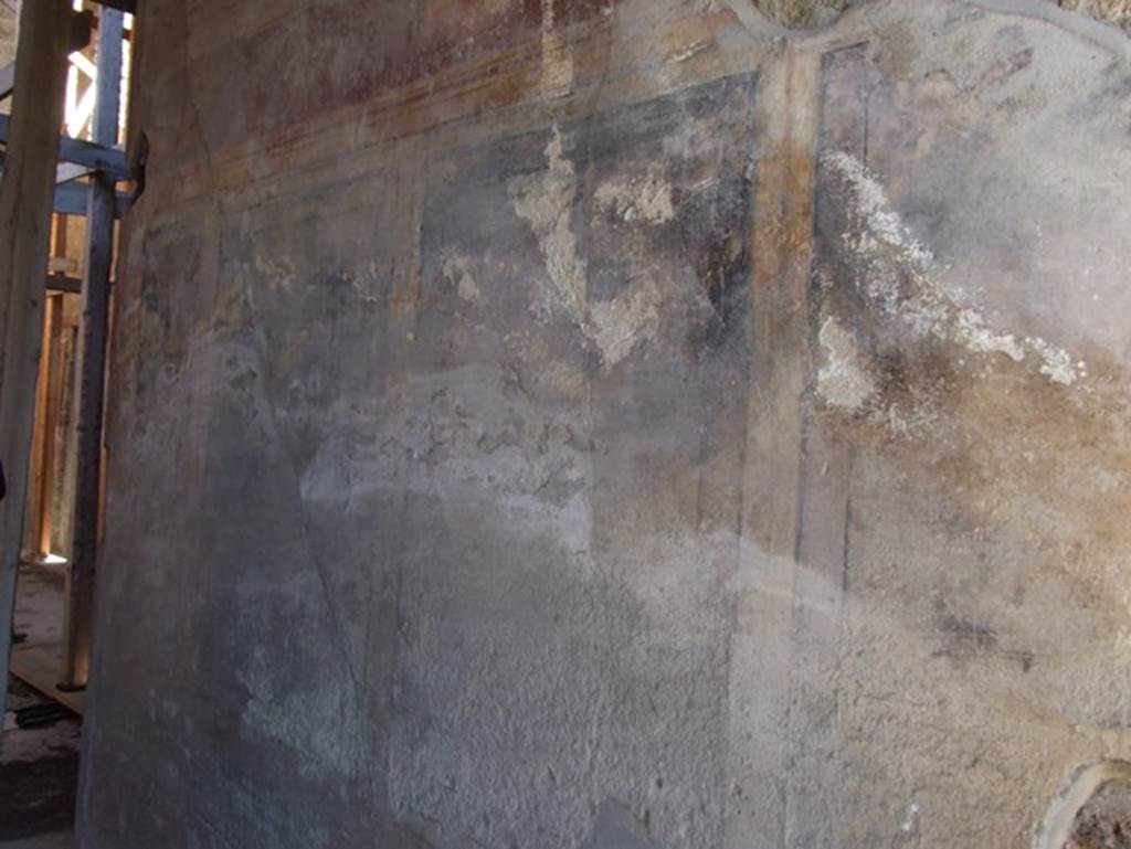 I.10.11 Pompeii.  March 2009.  Room 1.  Fauces.  South wall.