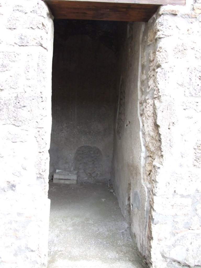 I.11.6 Pompeii. March 2009. Doorway to room 2 from atrium.